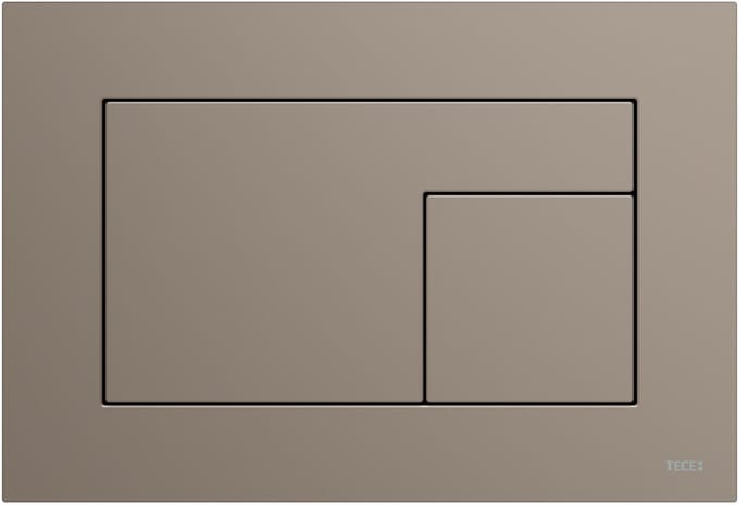 TECE Velvet bedieningspaneel beige bruin voor TECE Profil