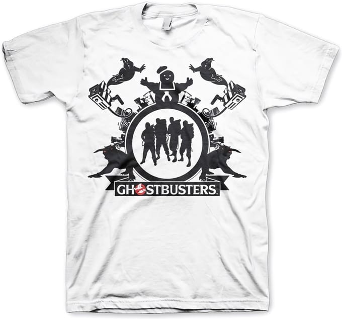 Ghostbusters Heren Tshirt -M- Team Wit