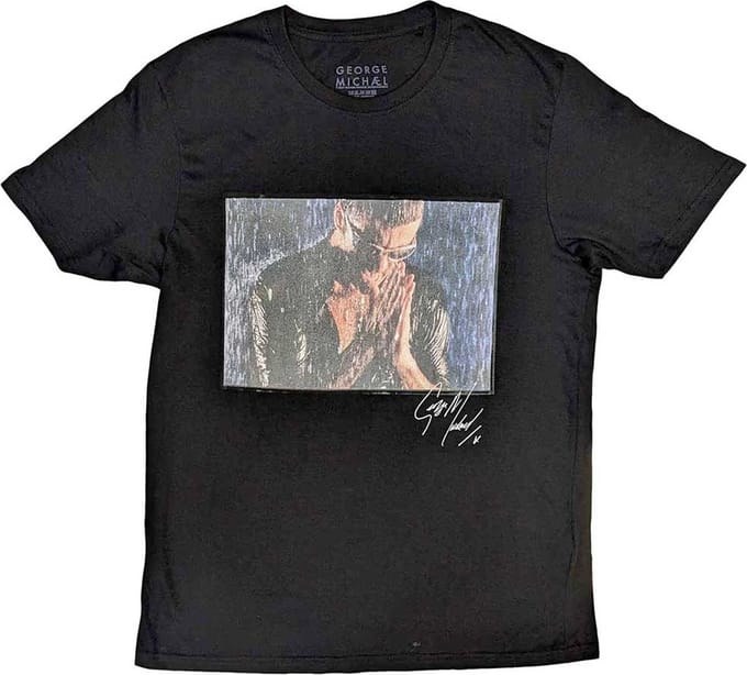 George Michael - Film Still Heren T-shirt - S - Zwart
