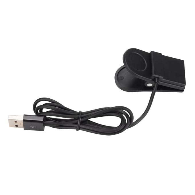 USB Smartwatch Oplader Oplaadkabel voor Garmin Fenix Chronos Smartwatch Zwart black