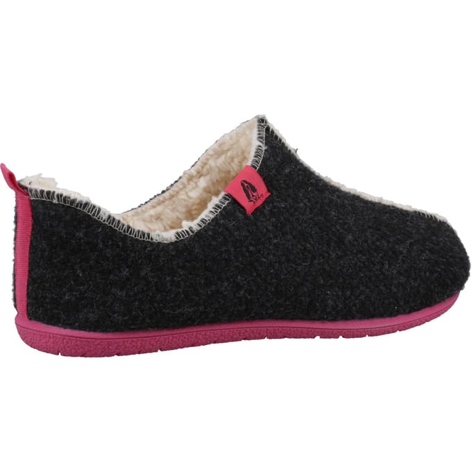 Hush Puppies Goed Gerecycled RPET Polyester Damesschoenen Charcoal
