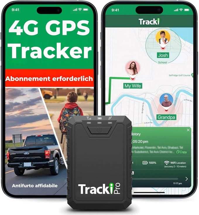 Krachtige 4G LTE GPS Tracker voor Voertuigen en Activa met Lange Batterijduur
