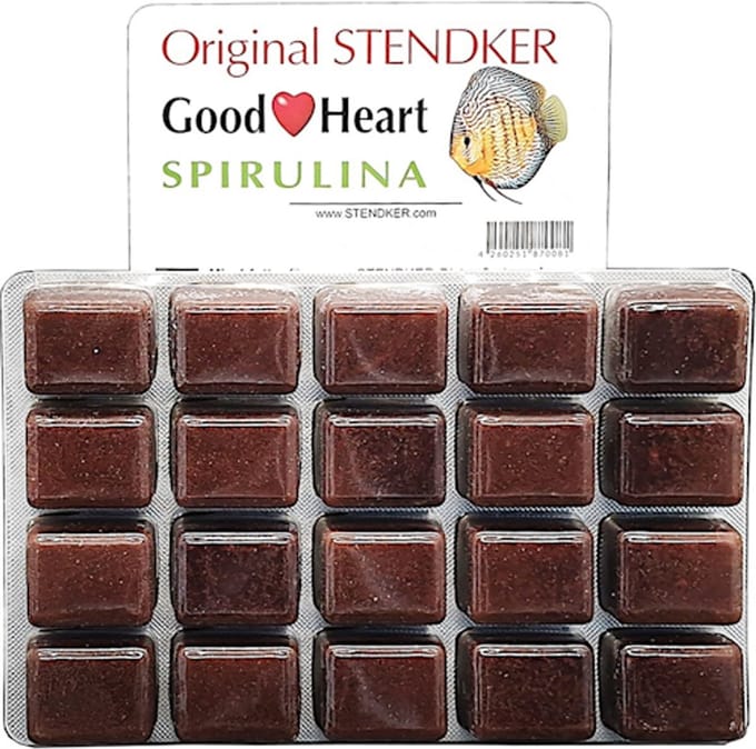 Stendker Good Heart Spirulina | diepvries discusvoer | 2 maten 100 Gram