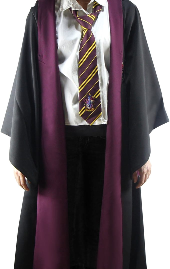 Harry Potter - Gryffindor Wizard Robe / Gryffoendor tovenaar kostuum (XS)