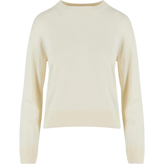 Urban Classics - Knitted Roundneck Sweater/trui - M - Beige