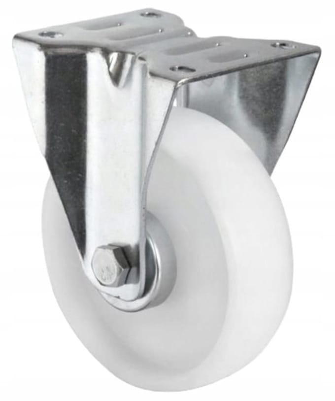 Rader - Vaste Kunststof Wielenset - 100 mm - Glijlager