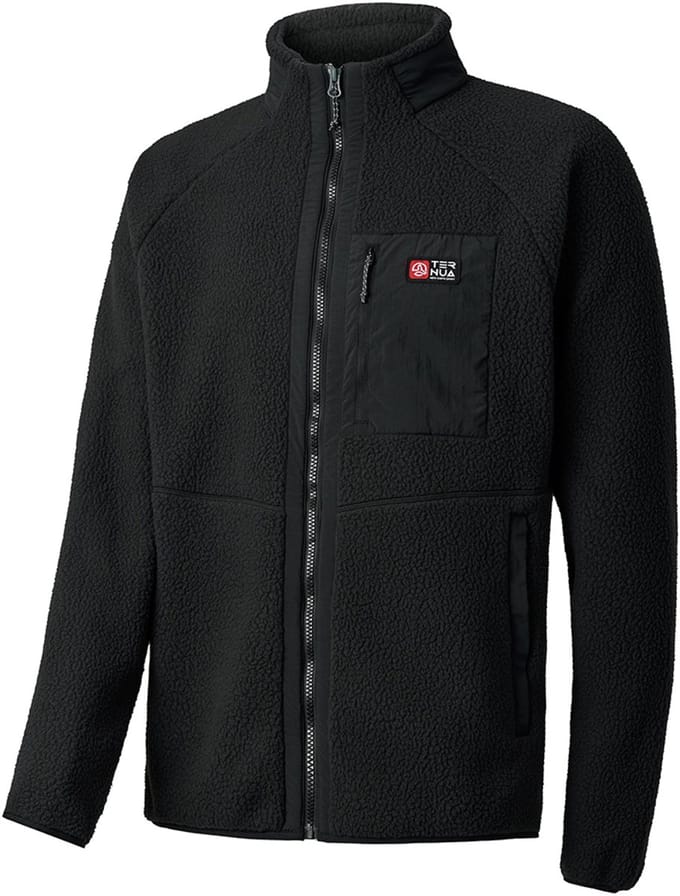 Ternua Triton Fleece Met Volledige Rits Zwart XL Man
