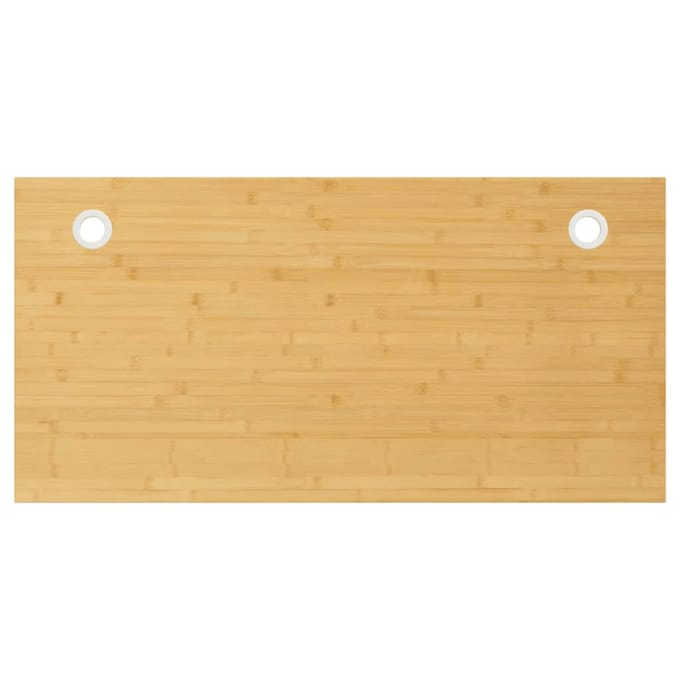 vidaXL - Bureaublad - 100x50x4 - cm - bamboe