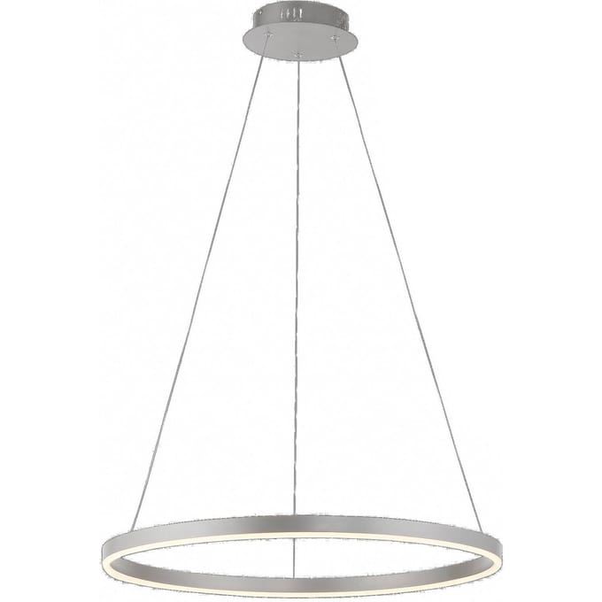JUST LIGHT. GmbH LED hanglamp Ritus, Ø 58,5cm, aluminium