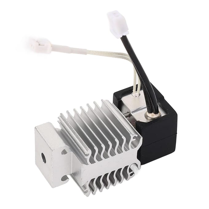Hotend Kit voor Ender 3 V3 SE Ti Legering Koperen Keel 0.4mm Gehard Staal Nozzle 3D Printer Print white