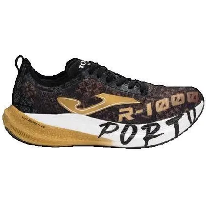 Joma R.1000 Men 24 RR100W, Chaussures de course noires pour hommes 42 noir