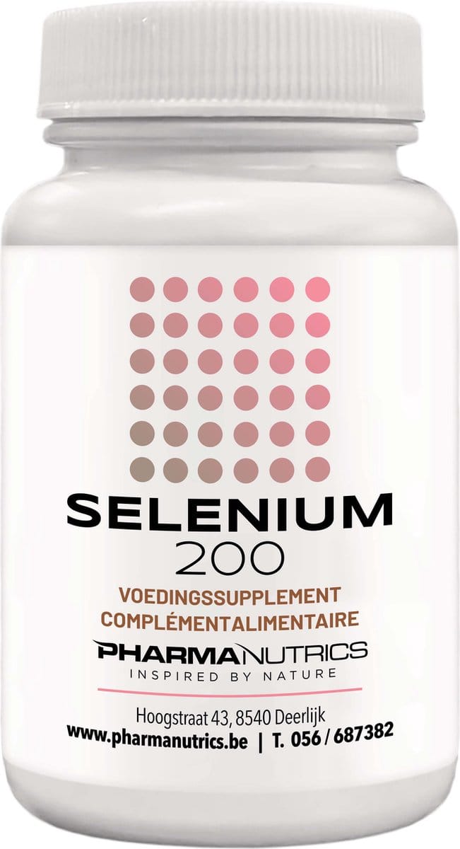 SELENIUM 200 100 TABL PHARMANUTRICS // SELENIUM // HAAR // NAGELS // IMMUNITEIT//ANTI-OXIDANT