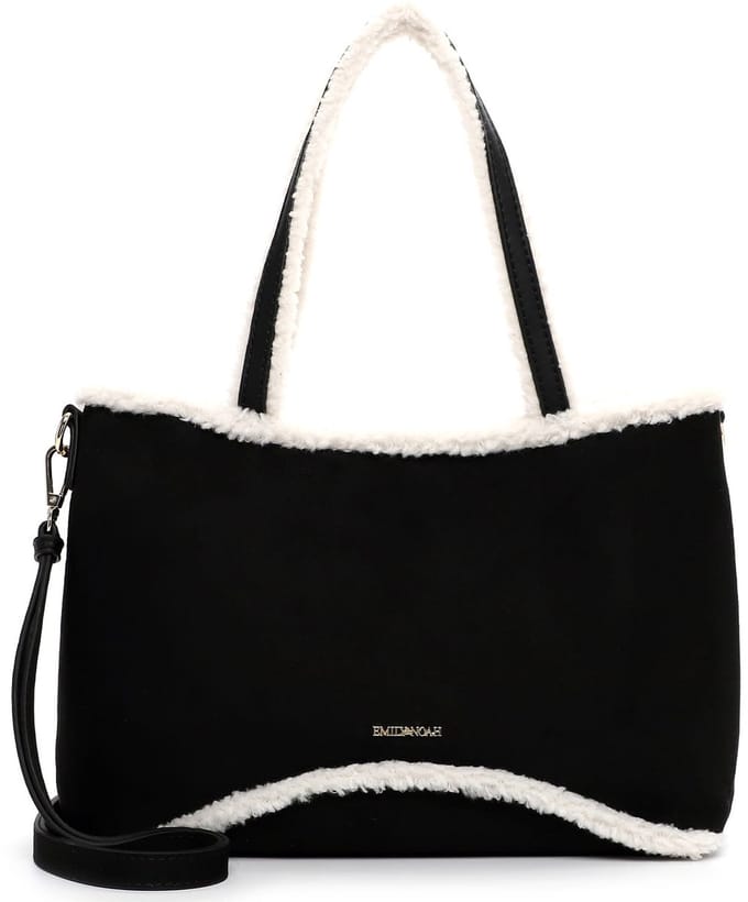 EMILY & NOAH Shopper E&N Heiderose ( 65434 ) - Dames handtassen - black 100