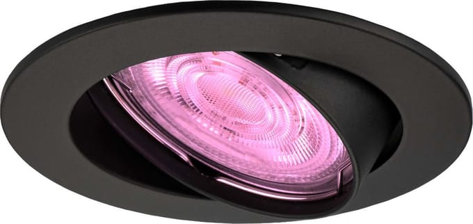 Ledvion - SMART LED Inbouwspot Amsterdam - Zwart - Dimbaar