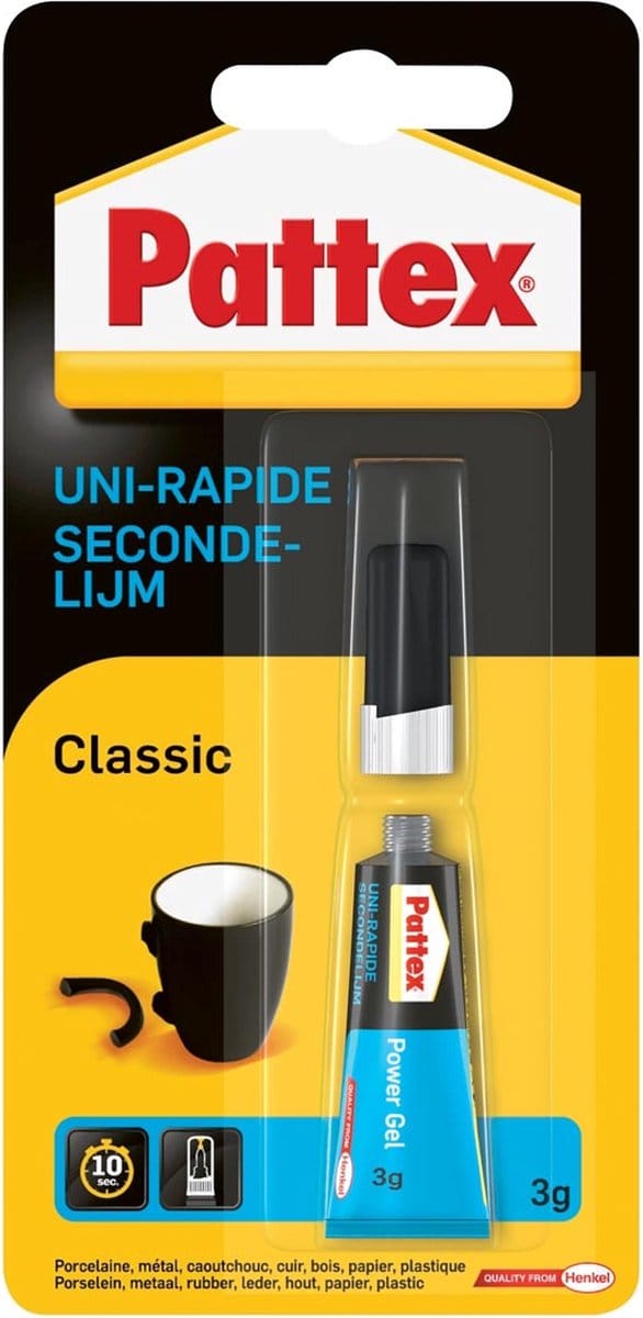 Pattex Secondelijm Vloeibaar 3 Gr