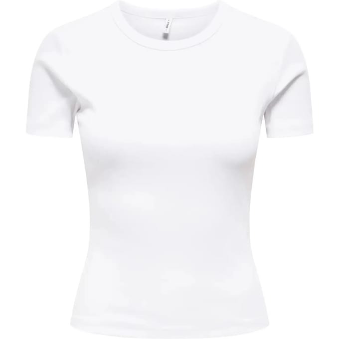 regular fit T-shirt van katoenmix model 'VAL'