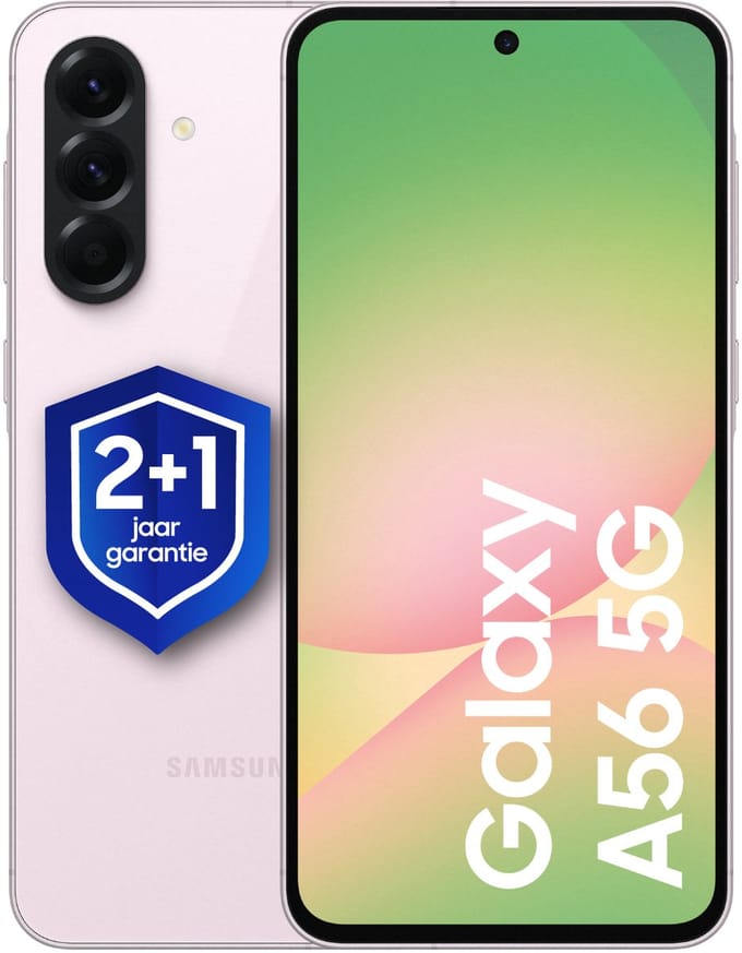 Samsung Galaxy A56 - 5G - 128GB - Awesome Pink + 1 jaar extra garantie