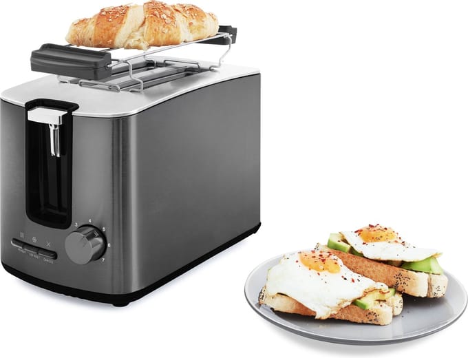 Sharp Broodrooster SACT2002I - Zilver