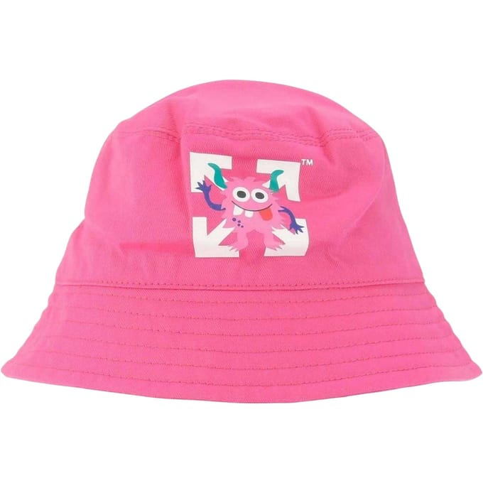 Off White Canvas Emmerhoed (Roze)