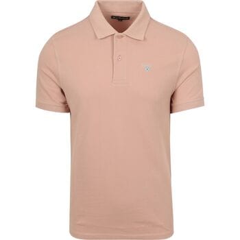 T-shirt Barbour Pique Polo Lichtroze