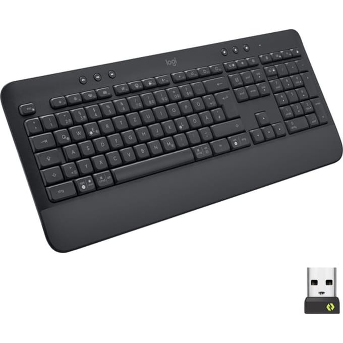 Logitech Signature K650 - Draadloos Toetsenbord - DE QWERTZ - Graphite