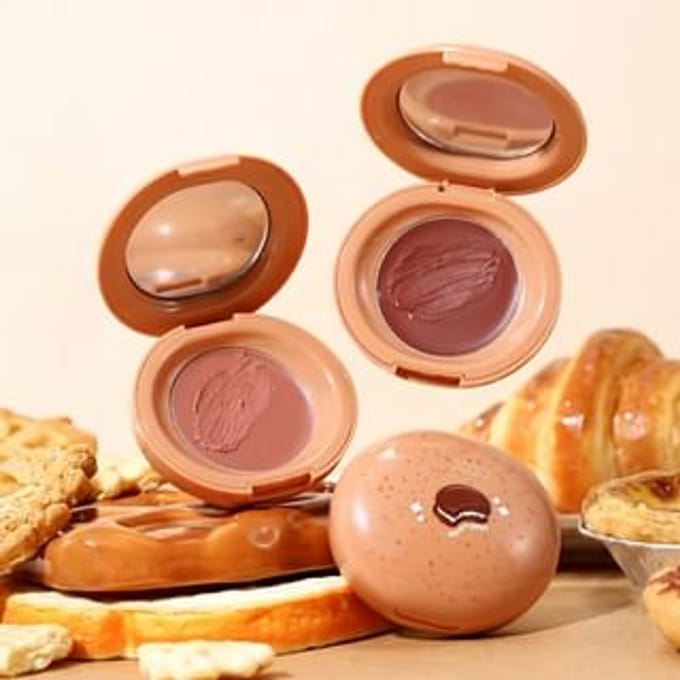 xixi - Cookies And Candy 3-in-1 Powder Paste - 4 Colors #02 Warm Tea - 2.4g