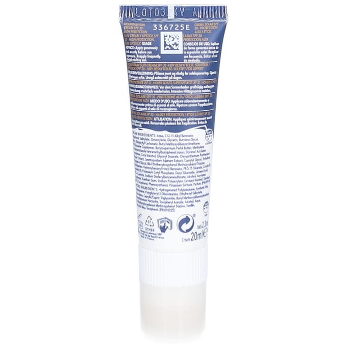 Piz Buin® Mountain Zonnecrème + Lippenbalsem SPF30 20 Balsem
