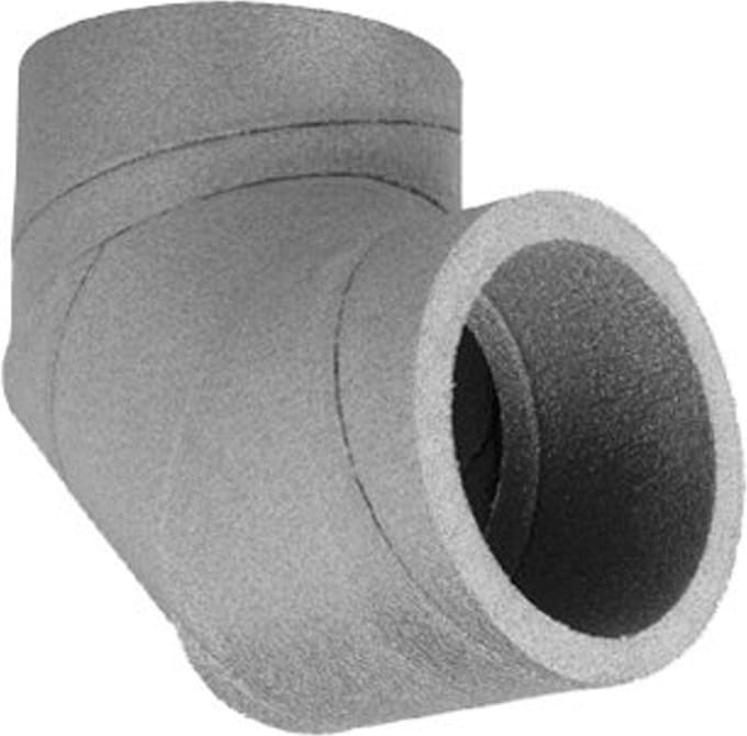 Ubbink Rolux Bocht geisoleerd leidingsysteem 150mm 90°