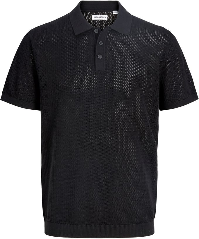 JACK&JONES - JJJESS KNIT POLO SS - Heren - Polo's