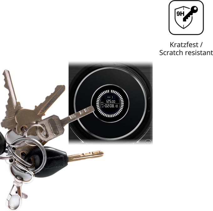 dipos – 2x Pantserfolie geschikt voor Denon SC Live 4 Jog Wheel | 9H Screenprotector
