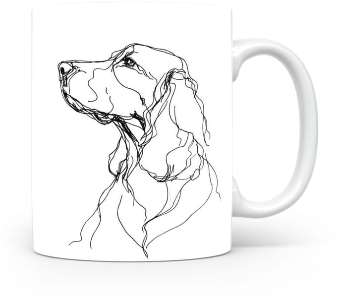 Beker Gordon Setter