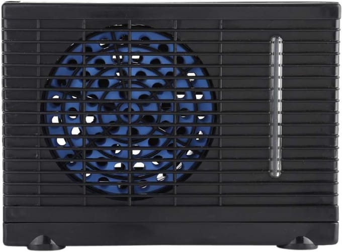 Auto Ventilator - Mini Koeler - Verkoeling Onderweg - Draagbaar Ontwerp - 12 Volt - Zwart