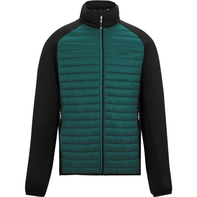 Regatta Heren Clumber Hybride Jas (Groen mediterraan/zwart)