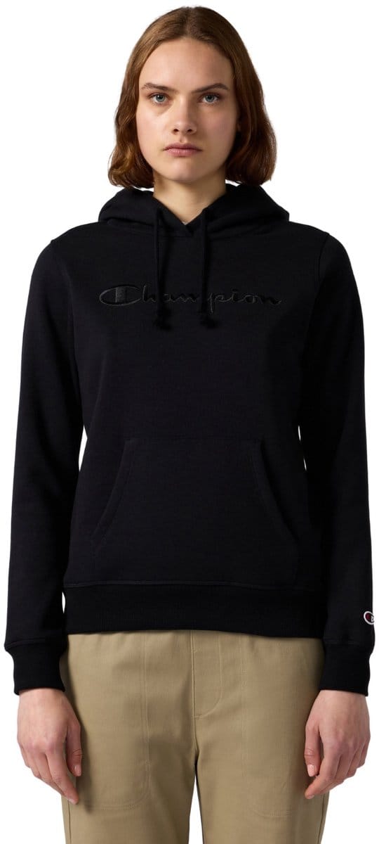 Champion Hooded Sweatshirt Zwart Dames - Maat M