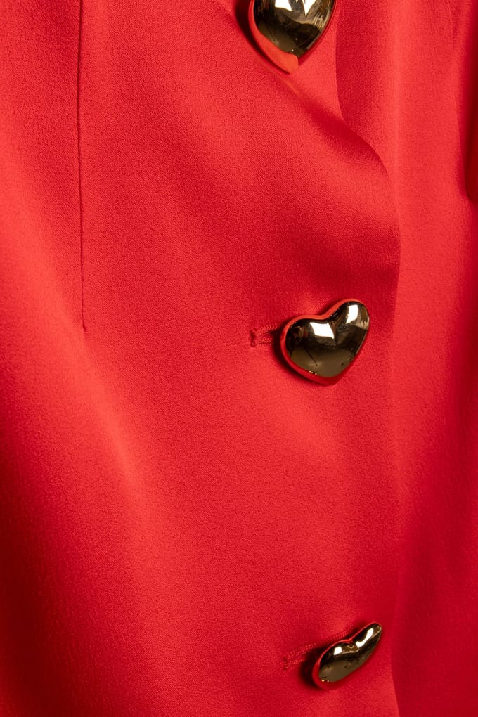 Moschino Dress Red Red Größe: 40 | Minikleider Outlet | Damen | Rot