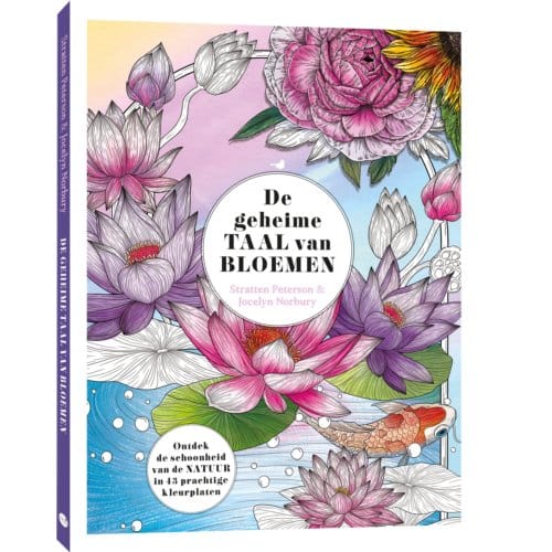 De geheime taal van bloemen - Kleurboek voor volwassenen