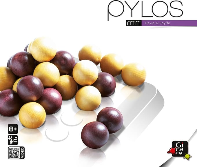 Gigamic - Pylos Mini - Compacte editie van het abstracte, tactische spel voor 2 spelers - NL EN DU FR SP IT