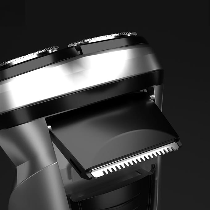 Youpin 3D Elektrisch Scheerapparaat Enchen BlackStone Elektrisch Scheerapparaat Wasbare Baardtrimmer voor mannen Oplaadbare scheerapparaat Machine gray