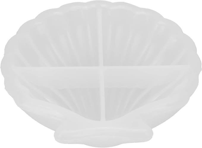 Shell Sieraden Tray Mal - Silicoon Gietvorm voor Epoxy Resin, Schelp Organisator en DIY Decoratie Accessoire
