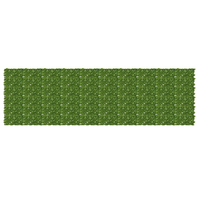 vidaXL - Balkonscherm - met - bladeren - Groen - en - Geel - 500 - x - 150 - cm