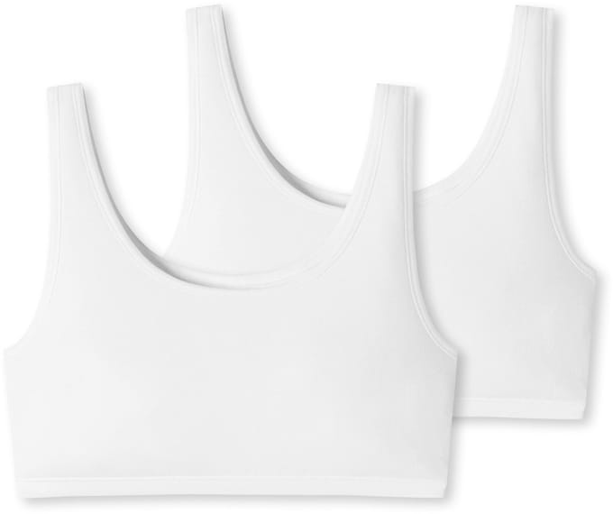 Uncover by Schiesser 2 PACK Bustier - Dames Beha - wit