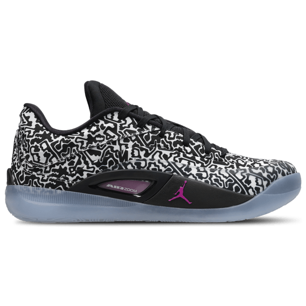 Jordan Zion Sneakers Heren - Zwart - Maat 43 - Leer