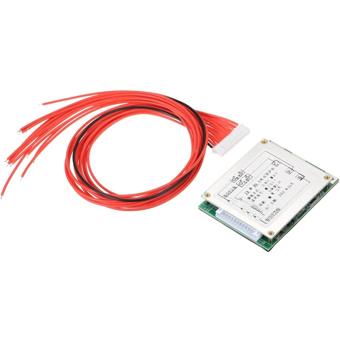 13S 35A 48V Beschermingsbord Lithiumbatterijen BMS/PCB/PCM-bord Balans Geïntegreerde Circuits-bord veelkleurig