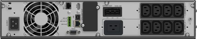 BlueWalker 10122199 - PowerWalker VFI ICR IoT - 3000VA/3000W - On-Line UPS