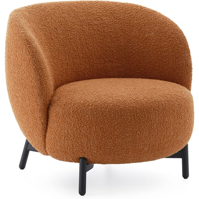 Kartell Lunam fauteuil Curly - KartellCurlyC3Orange