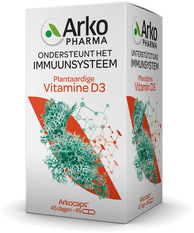 Arkopharma Vitamine D3 Vegan - 45 capsules