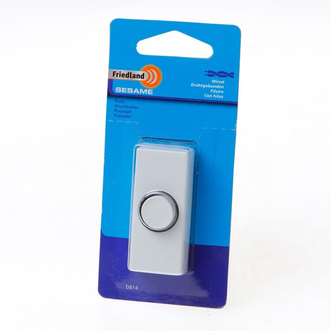 Friedland Honeywell Beldrukker - Deurbel opbouw - 55x24x18mm
