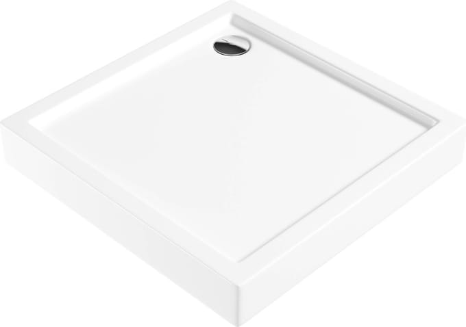 Sanifun douchebak Square Jasmyn side 900 x 900 x 140