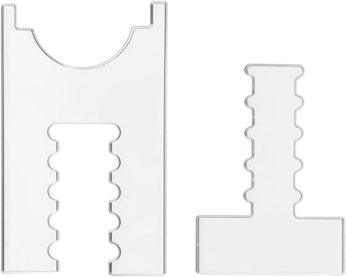 Bankstopper - Meubelblokkers - Beschermt Muren - Instelbare Breedte - 20.4 cm Lengte - Transparant
