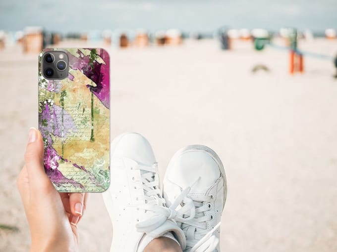 Hoesje maken Apple iPhone 11 Pro Max Letter Painting